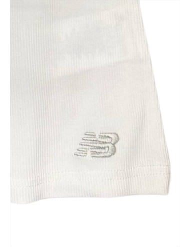 Canotta da Ragazza bianca a Costine New Balance in Cotone  - Vendita M 2