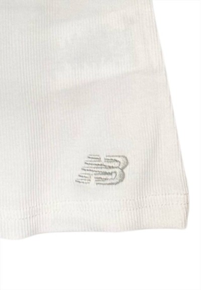 Canotta da Ragazza bianca a Costine New Balance in Cotone  - Vendita M