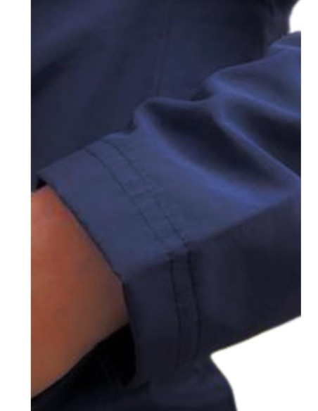 Giubbotto Donna Blu Losan con Cappuccio Rimovibile e Interno a Righe  