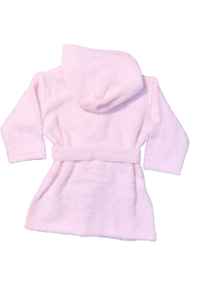 Accappatoio Coccola Orsetta in Spugna Morbida con Cappuccio da Neonata