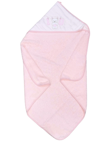 AsciugamanoTriangolo Baby Cuddle in Spugna di Cotone  75×70 cm  - Vend