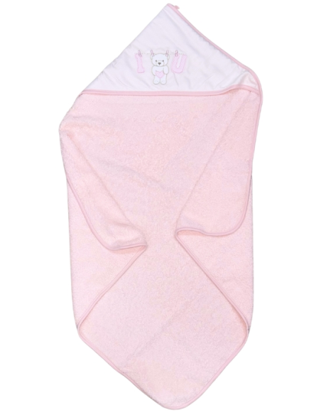 AsciugamanoTriangolo Baby Cuddle in Spugna di Cotone  75×70 cm  - Vend