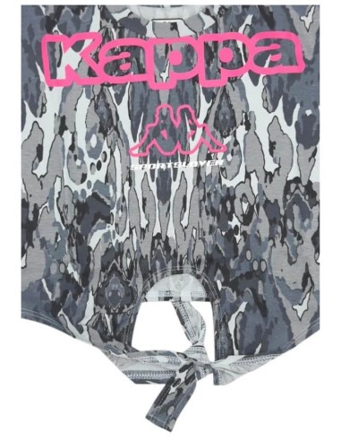 T-Shirt kappa, bambina maculata nera.  - Vendita Moda sportiva 2