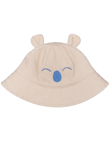 Cappellino Pescatora Orsetto Coccoloso neonato in Cotone, Losan  - Ven