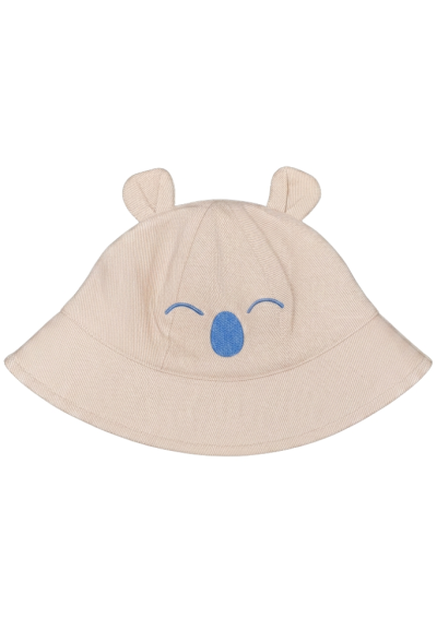 Cappellino Pescatora Orsetto Coccoloso neonato in Cotone, Losan  - Ven